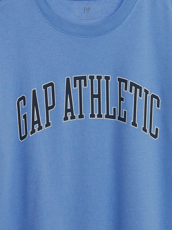 GAP Detská mikina s krátkym rukávom GAP Athletic