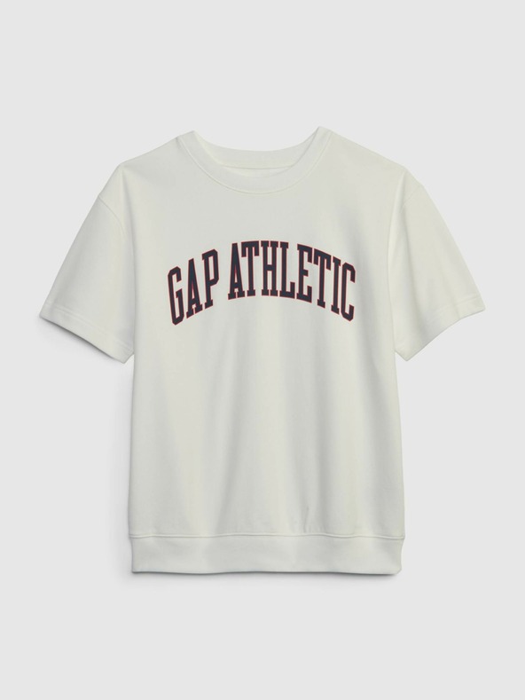 GAP Detská mikina s krátkym rukávom GAP Athletic