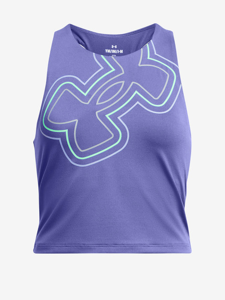 Under Armour Dievčenské tielko Under Armour Motion Branded Crop Tank