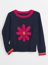 GAP Baby sveter s kvetinou GAP