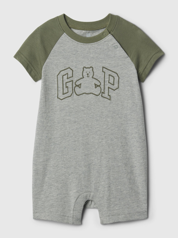 GAP Baby krátky overal Brannan Bear s logom GAP