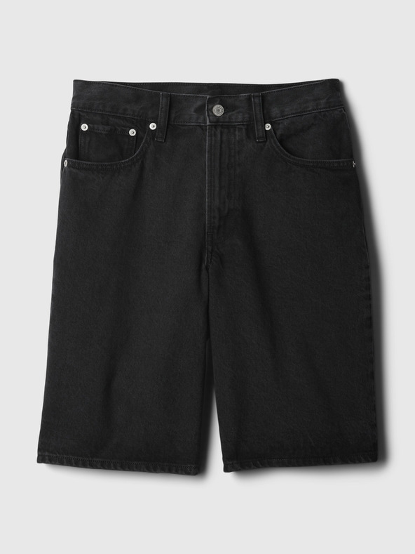 GAP Džínsové kraťasy JORT mid rise GAP