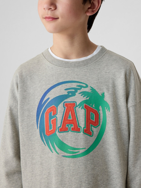 GAP Detská mikina s logom GAP