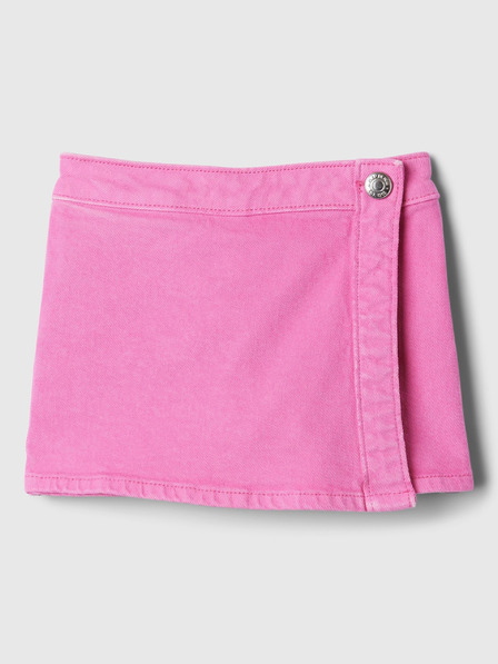 GAP Baby džínsová kraťasová sukňa GAP