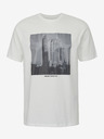Armani Exchange Biela pánska mikina s kapucňou Armani Exchange