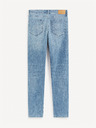 Celio Modré pánske slim fit džínsy Celio Gostroy