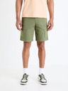 Celio Khaki pánske cargo šortky Celio Gojogbm