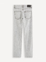 Celio Šedé pánske džínsy Celio C15 straight Fodroit 30