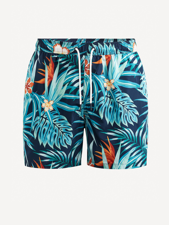 Celio Modré pánske plavky Celio Ginortrop