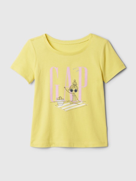 GAP Baby tričko s logom Gap GAP