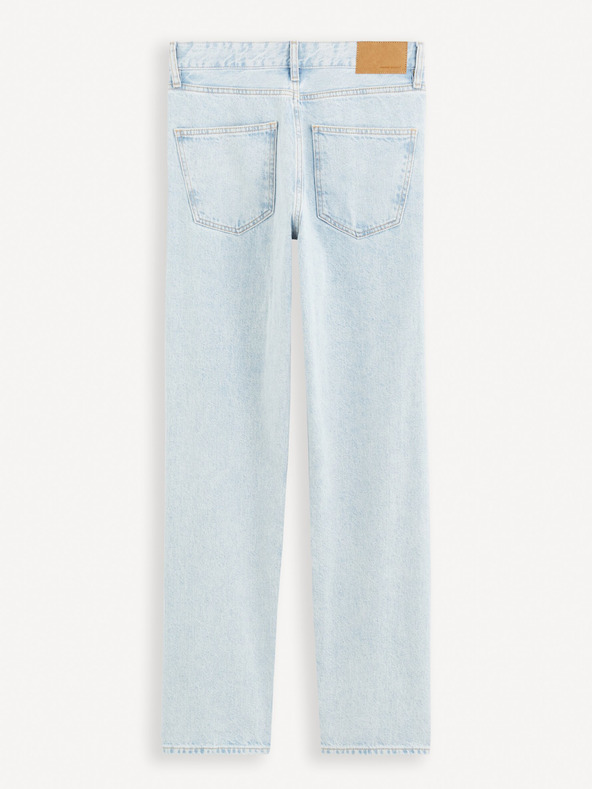 Celio Svetlomodré pánske džínsy Celio C15 straight Fodroit 30