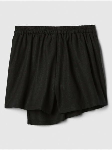 GAP Detská kraťasová sukňa zo zmesi ľanu GAP