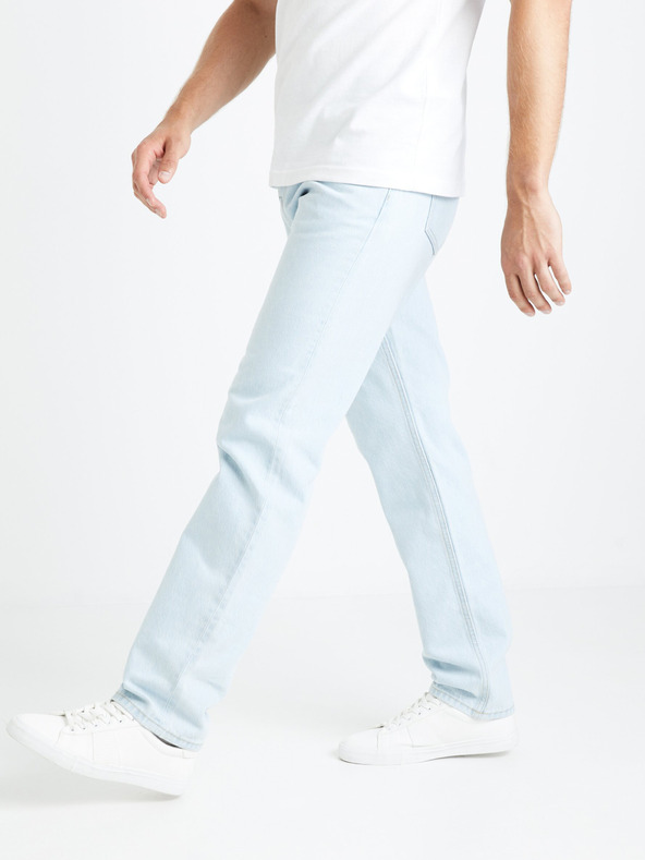 Celio Svetlomodré pánske džínsy Celio Foloose