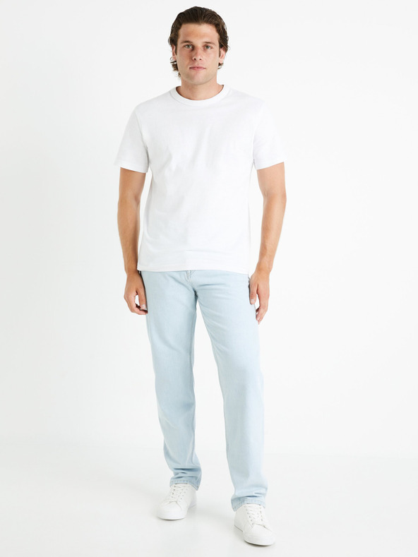 Celio Svetlomodré pánske džínsy Celio Foloose