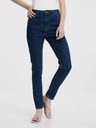 Orsay Tmavomodré dámske skinny džínsy ORSAY