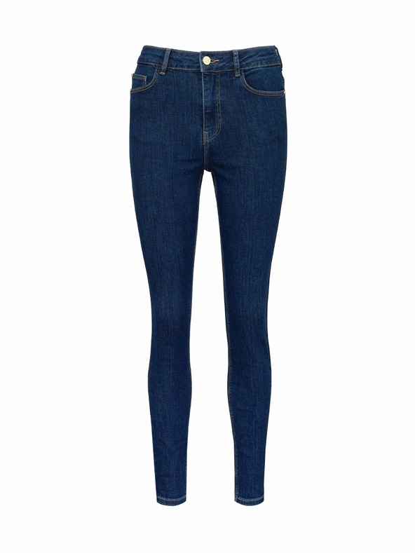 Orsay Tmavomodré dámske skinny džínsy ORSAY