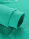 NAX Zelená detská mikina NAX Colefo