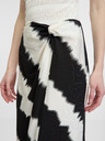 Orsay Bielo-čierna dámska sukňa ORSAY