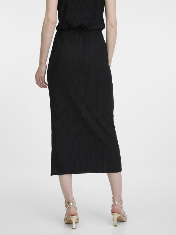 Orsay Čierna dámska sukňa ORSAY