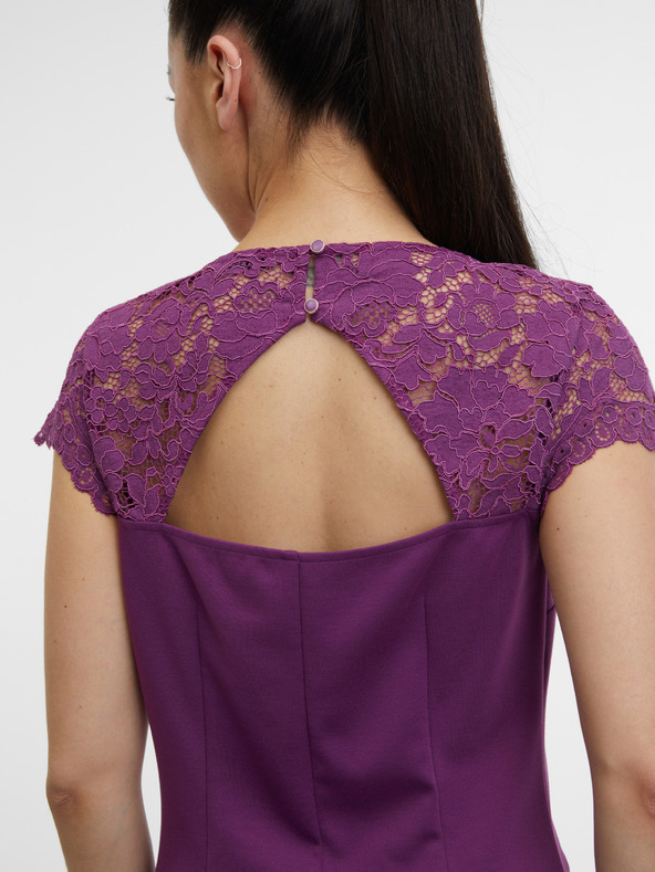 Orsay Fialové dámske šaty ORSAY