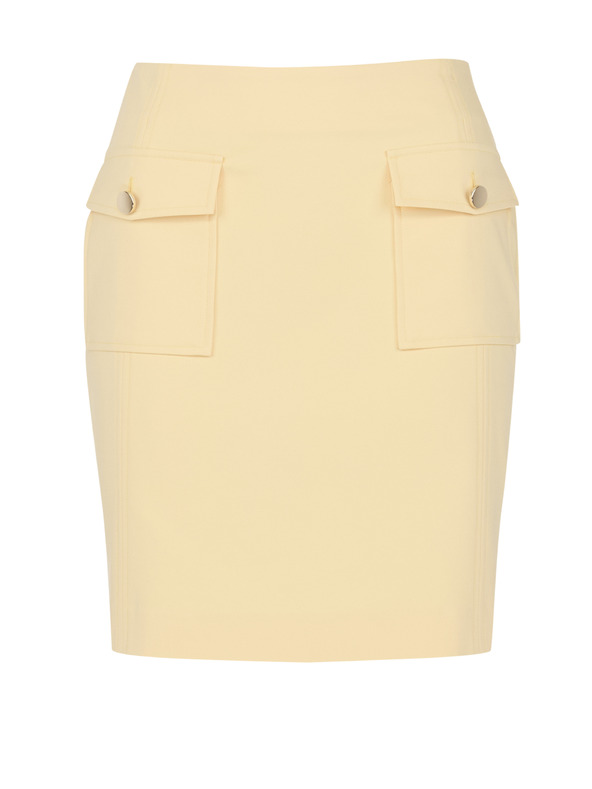 Orsay Žltá dámska sukňa ORSAY