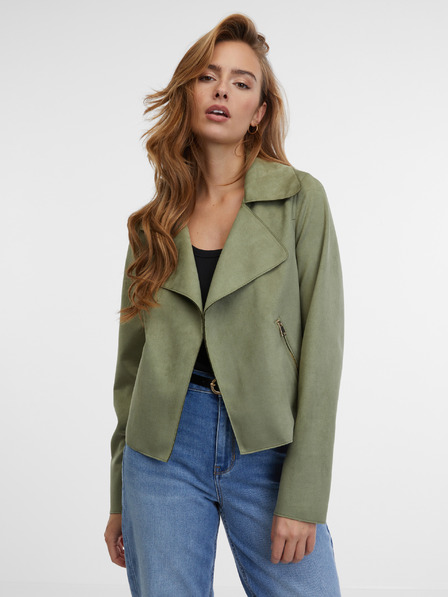 Orsay Khaki dámska semišová bunda ORSAY
