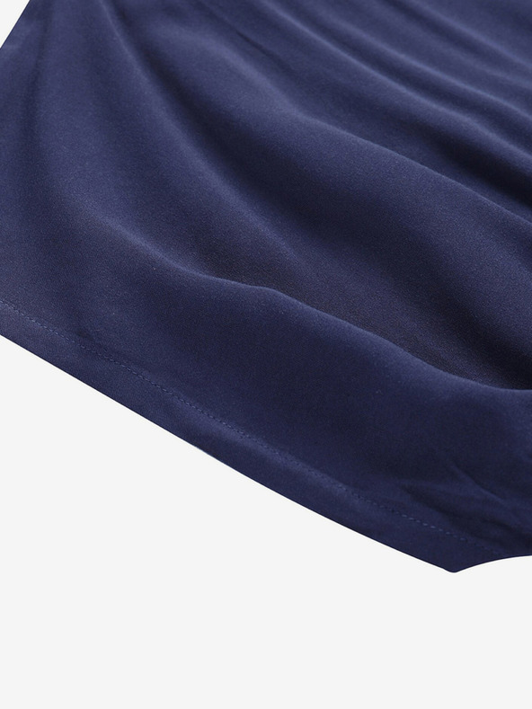 ALPINE PRO Tmavomodré dámske letné šaty ALPINE PRO Graana