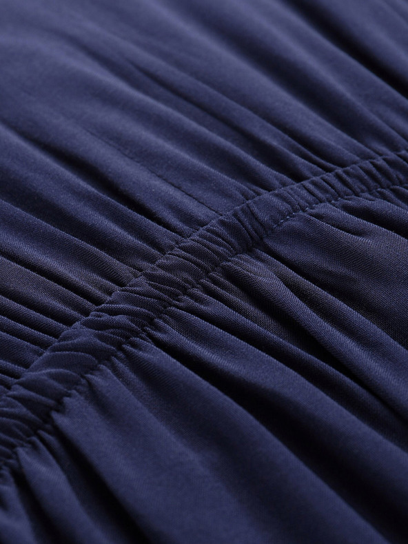 ALPINE PRO Tmavomodré dámske letné šaty ALPINE PRO Graana