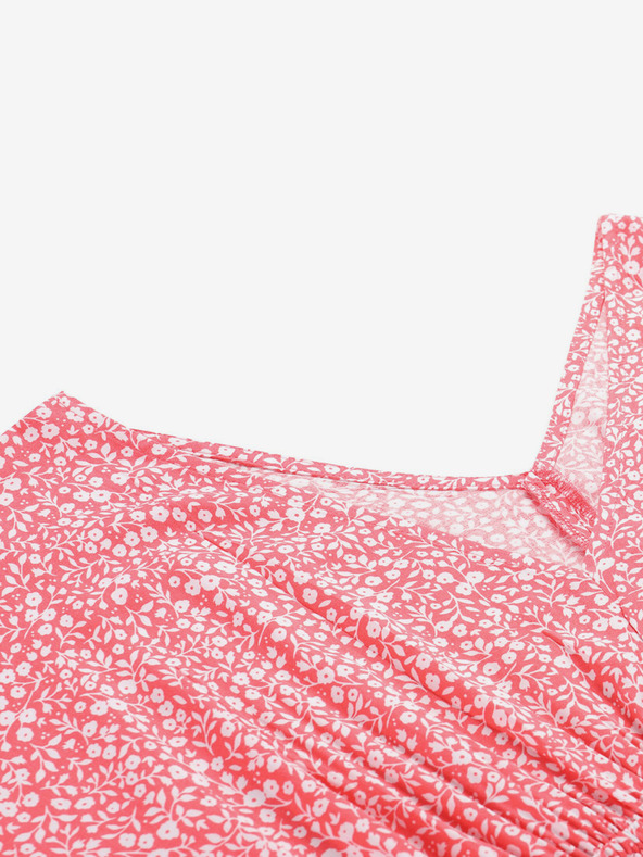 ALPINE PRO ALPINE PRO Červené dámske letné šaty Graana