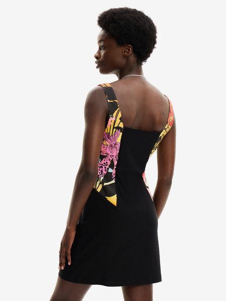 Desigual Desigual x M. Christian Lacroix Marbella Čierne dámske šaty