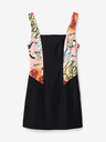 Desigual Desigual x M. Christian Lacroix Marbella Čierne dámske šaty