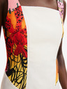 Desigual Desigual x M. Christian Lacroix Marbella krémové dámske šaty