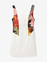 Desigual Desigual x M. Christian Lacroix Marbella krémové dámske šaty