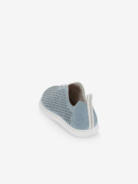 Rieker Svetlomodré dámske slip on tenisky Rieker