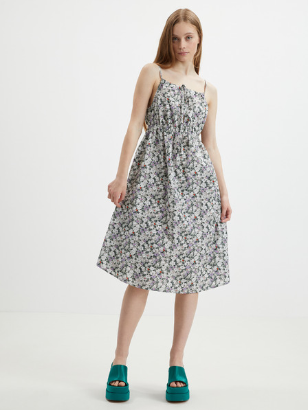 Vero Moda Zelené kvetinové šaty VERO MODA Joa