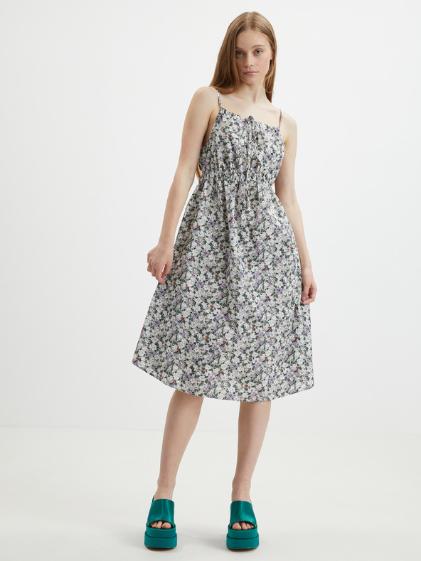 Vero Moda Zelené kvetinové šaty VERO MODA Joa