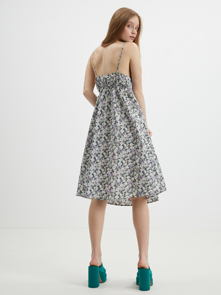 Vero Moda Zelené kvetinové šaty VERO MODA Joa