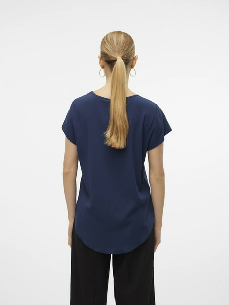 Vero Moda Tmavomodrá dámska blúzka Vero Moda Bella