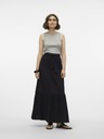 Vero Moda Čierna dámska maxi sukňa Vero Moda Pretty