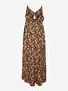 Vero Moda Vero Moda Page dámske žlto-oranžové kvetované maxi šaty