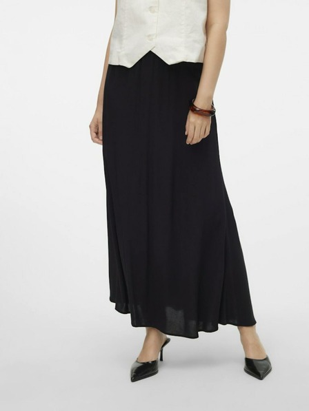 Vero Moda Čierna dámska maxi sukňa Vero Moda Alba