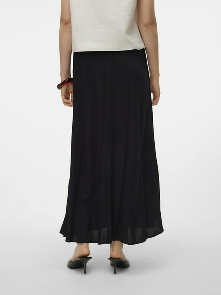 Vero Moda Čierna dámska maxi sukňa Vero Moda Alba