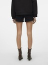 Vero Moda Čierne dámske džínsové šortky Vero Moda Tess