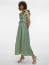 Vero Moda Tmavo zelené dámske maxi šaty Vero Moda Josie