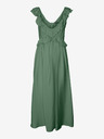 Vero Moda Tmavo zelené dámske maxi šaty Vero Moda Josie