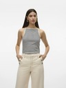 AWARE by VERO MODA Biele dámske pruhované tielko AWARE by VERO MODA Wett