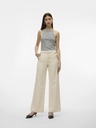 AWARE by VERO MODA Biele dámske pruhované tielko AWARE by VERO MODA Wett