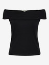 AWARE by VERO MODA Čierny dámsky top AWARE by VERO MODA Kenzi Fiona