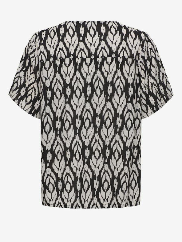 ONLY Čierna dámska vzorovaná blúzka ONLY Susan