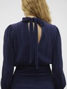 Vero Moda Modré dámske šaty VERO MODA Aurora